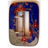 Image 1 : FRENCH ART NOUVEAU CLOISONNE ENAMEL BUCKLE #2213931