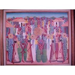Haitian Painting by Fritz Charles 20X24 #2214574