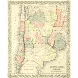 Colton?s Arentine Republic, Chilli, Uruguay and#2228011