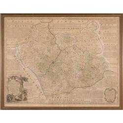 An Accurate Map of the Counties of Leicester & #2228013