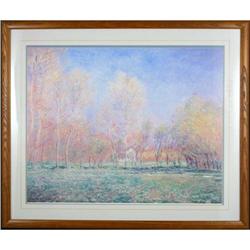 Print of ?Spring in Giverny? by Monet #2228014