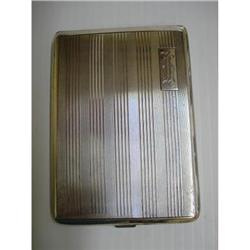 Birks STERLING CIGARETTE CASE MONO.R.H.H. #2228076