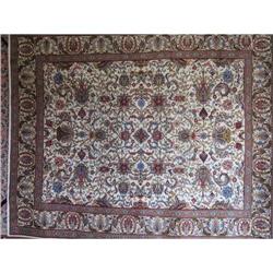 12'1" x 9'10" Tabriz Persian Oriental Rug #2228117