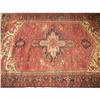 Image 1 : 11' x 8' Heriz Serapi Persian Southwestern #2228143