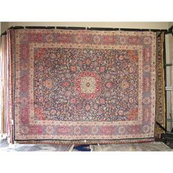 12' x 10' Persian Qum  Oriental Rug #2228145