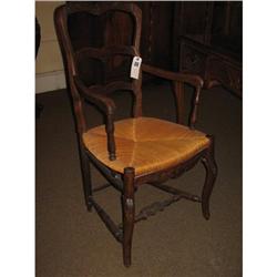 French Rush Armchair c.1940 #2228172