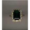 Image 1 : Tourmaline & Diamond Ring #2228183