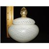 Image 1 : Fine Lattice worked covered bowl #2228187