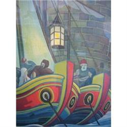 Vintage Travel Poster - Rhodes - ITALIAN - #2228191