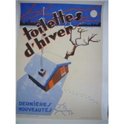 Vintage Poster - Toilettes d'Hiver #2228193