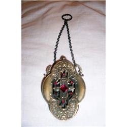 Antique Brass Chatelaine Purse Ca. 1840 #2228203