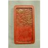 Image 1 : Chinese  Carved  Red  Ink  Stone #2228219
