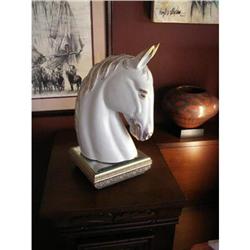 Fabulous Royal Haeger Porcelain Horse Head Bust#2228284