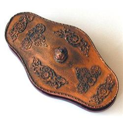 APOLLO Glass, Brass Make-Up Compact #2228318