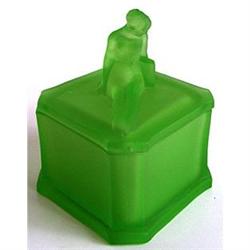 GODIVA Green Satin Glass Powder  #2228332