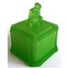 Image 1 : GODIVA Green Satin Glass Powder  #2228332