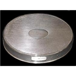 Majestic Sterling Silver Oval Compact #2228402