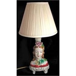 Occupied Japan Female Figural Boudoir Lamp #2228407