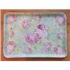 Image 1 : Royal Bayreuth Tapestry Pink ROSES Dresser Tray#2228427