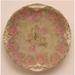 Royal Bayreuth 3 Color Roses 7 1/2 in Plate #2228428