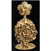 Image 1 : STYLEBUILT Ornate Ormolu, Brass Perfume Bottle #2228449