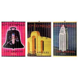 Wooden LOS ANGELES 1932 Olympics Wall Hangings #2228531