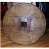 Image 1 : Antique WOODEN PRIMITIVE OX CART wheel  #2228541