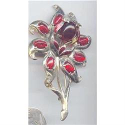 SALE Fabulous Trembler Gigantic Flower Brooch #2228557