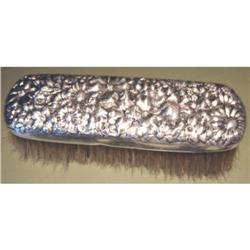 English Antique Repousse Sterling Clothes Brush#2228563