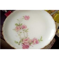Haviland Limoges Charger - Baltimore Rose - 13"#2228571