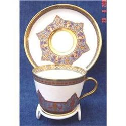 Davenport Tea Bone Cup and Saucer c1850 #2228583