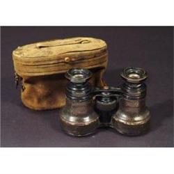 Pair of French Binoculars /Leather Case c1901 #2228603