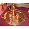 Image 1 : Artesanias MEXICAN Copper COFFEE Set -VINTAGE -#2228611