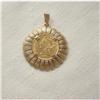 Image 1 : $5 LIBERTY 22CT. GOLD COIN in 14k Gold Pendant #2228645