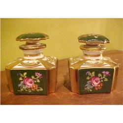 Pair of Old Paris Scent Bottles #2228658