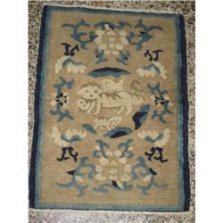 Antique Chinese Peking Oriental area Rug #2228663