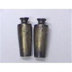 VERY NICE PAIR OF SILVER AND ENAMEL DECORATED #2228672