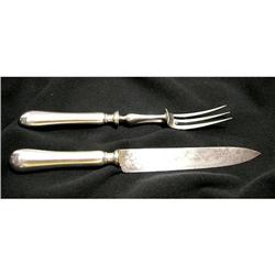 2 Pieces to Serve G B France Silverplated #2228701