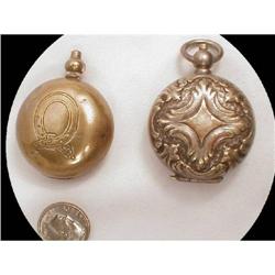 1890's  Pocketwatch COIN HOLDER FOB  #2228803