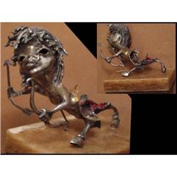 sterling Centaur victorian FIGURAL pincushion #2228804