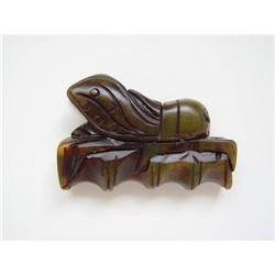 Chinese carved  jade  Pendant #2228843