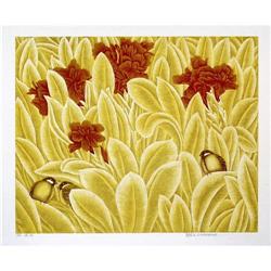 Guo Chang-An, Among the Flowers, Signed, Ltd #2228931