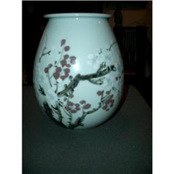 Korean Celadon hand painted Vase 20th #2229044