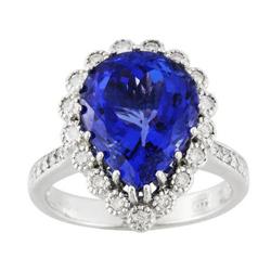 Tanzanite Ring Pear #2238623