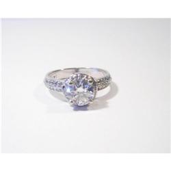 White Gold & Diamond Engagement Ring #2238628