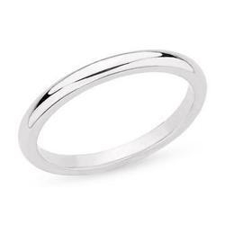 3mm White Gold Comfort Band #2238652