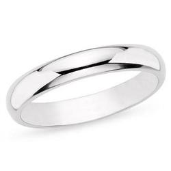 4mm White Gold Comfort Band #2238654