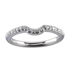 14kt  White Gold Wedding Band #2238665
