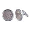 Image 1 : Buffalo Nickel Cuff links #2238693