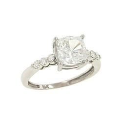 14kt White Gold Diamond Semi Mount #2238766